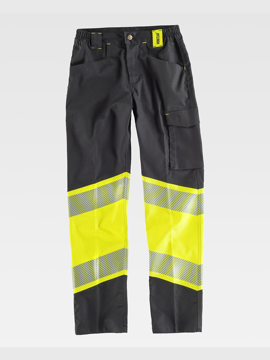 black/yellow