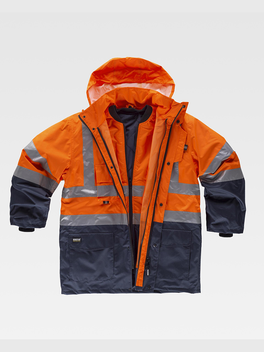 orange/navy