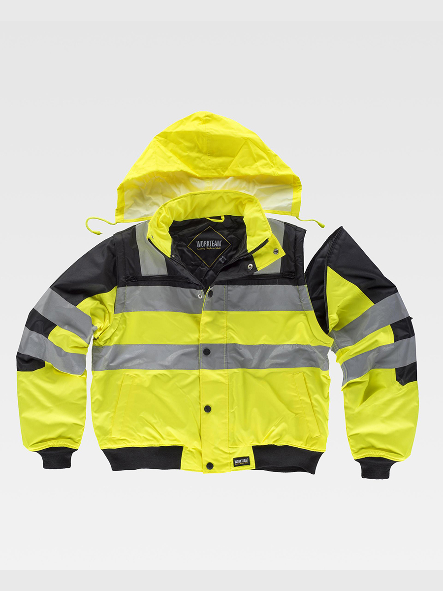 black/yellow