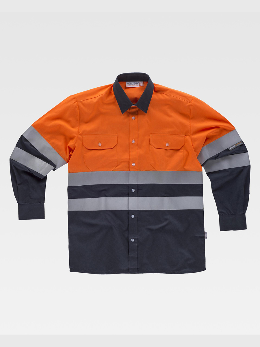 orange/navy
