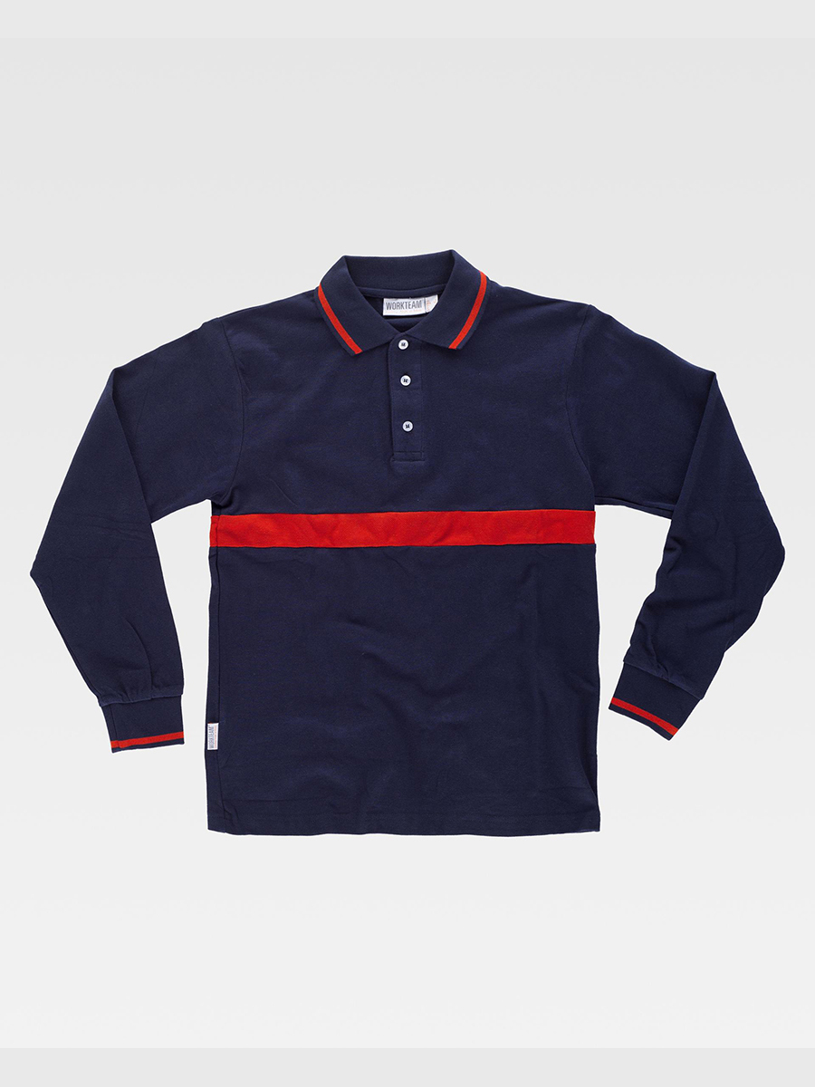 navy/red