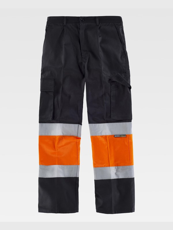 black/orange