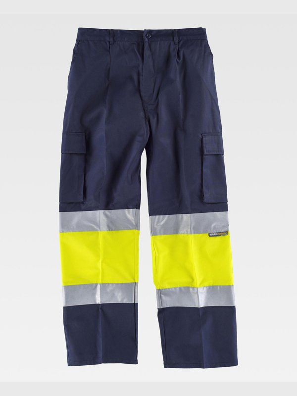 navy/yellow
