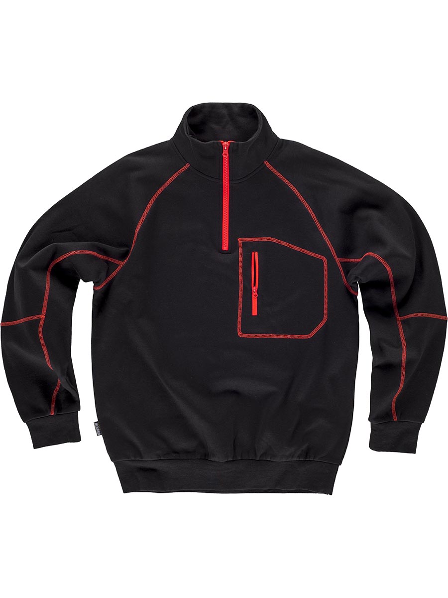 black/red