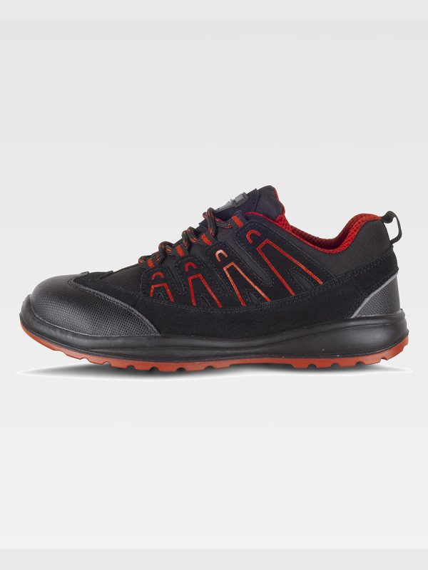 black/red