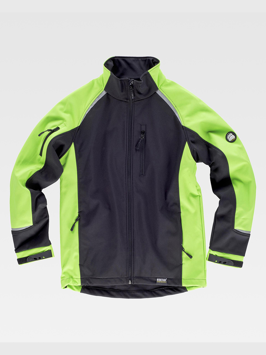 black/lime