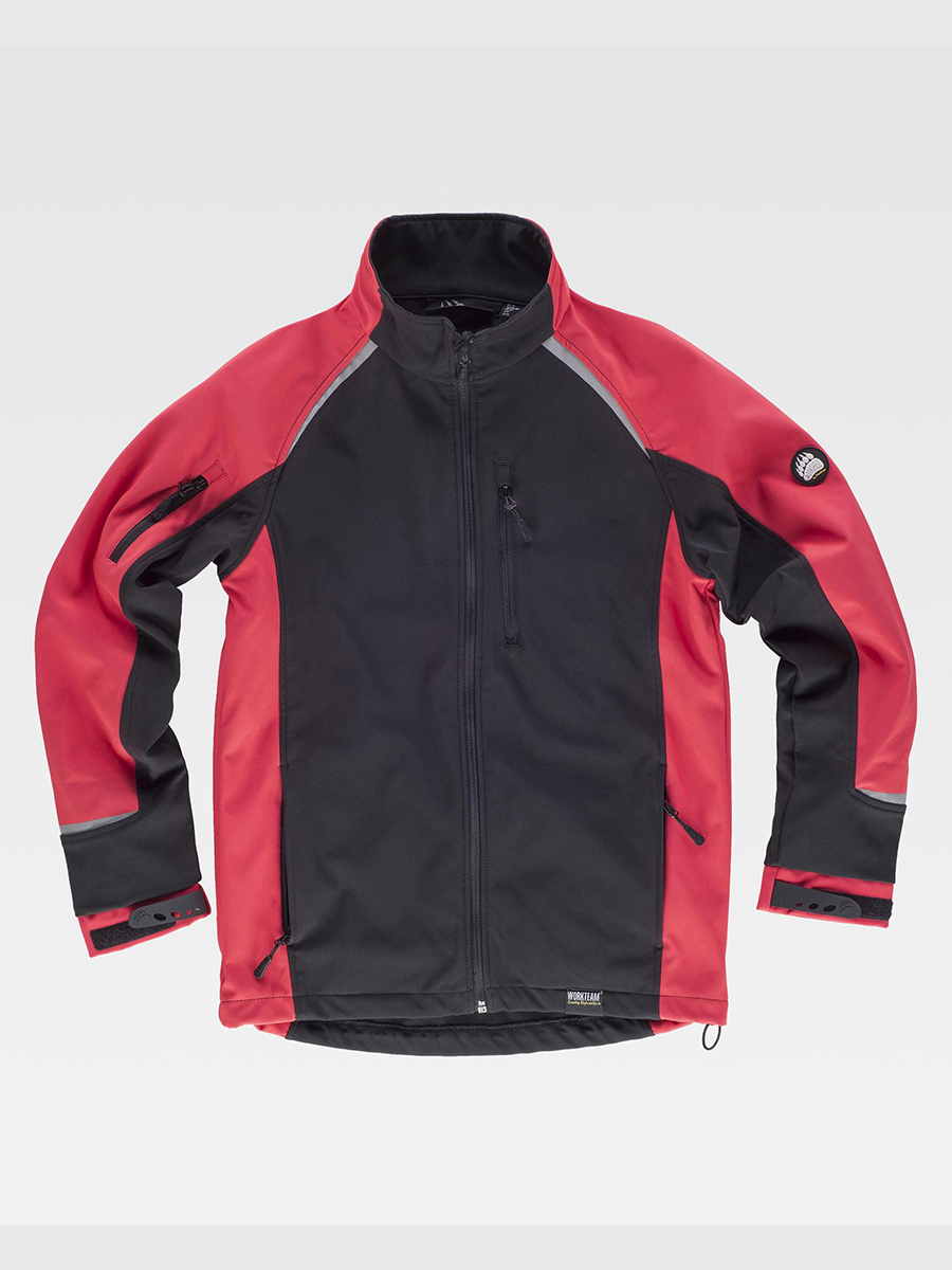 black/red