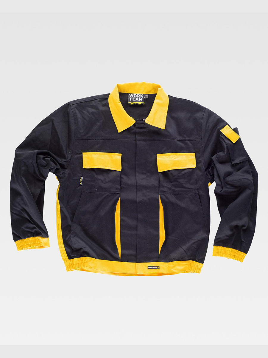 black/yellow