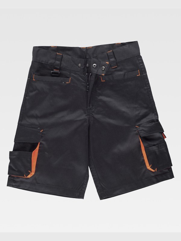 black/orange