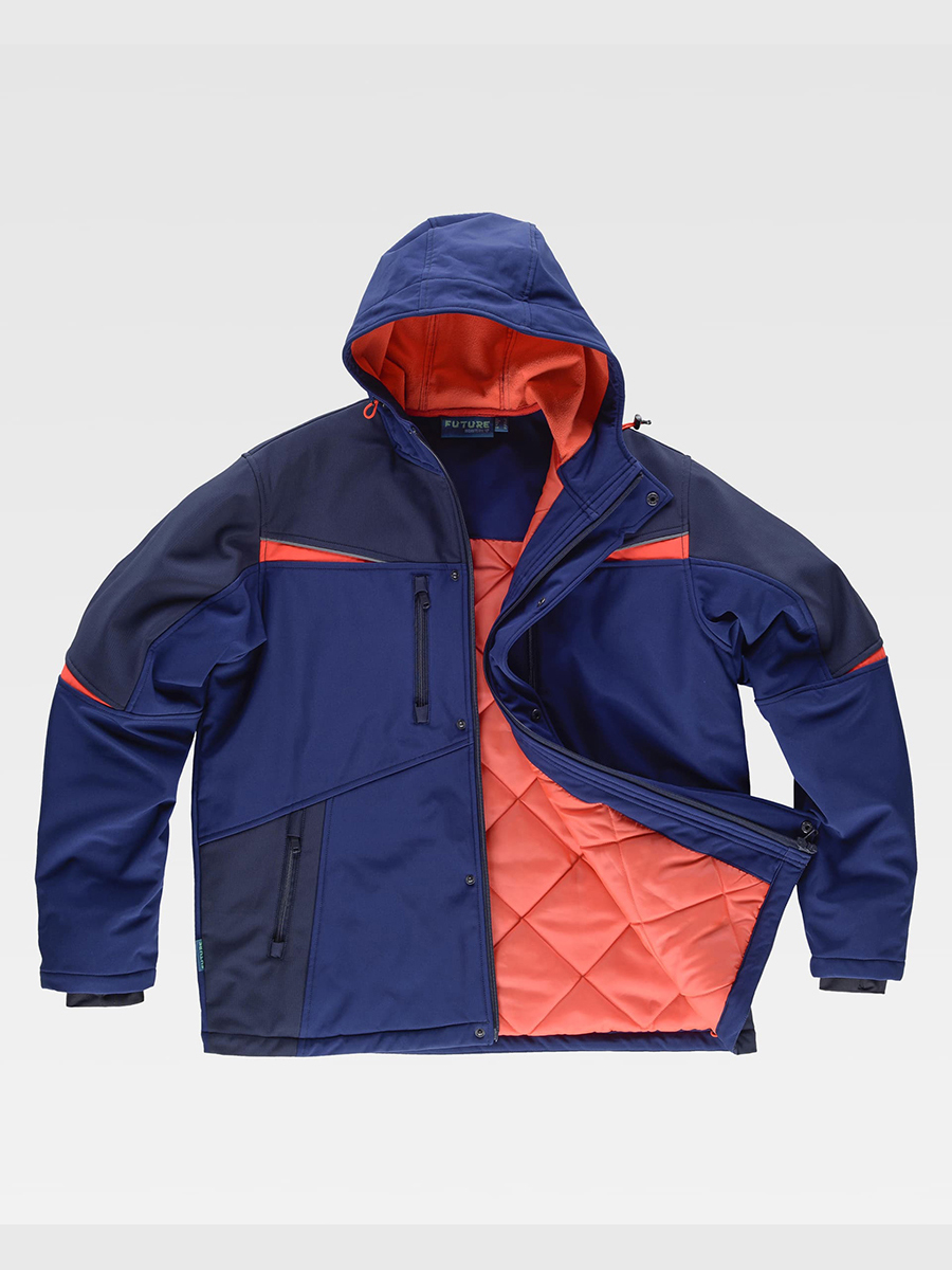 navy/red