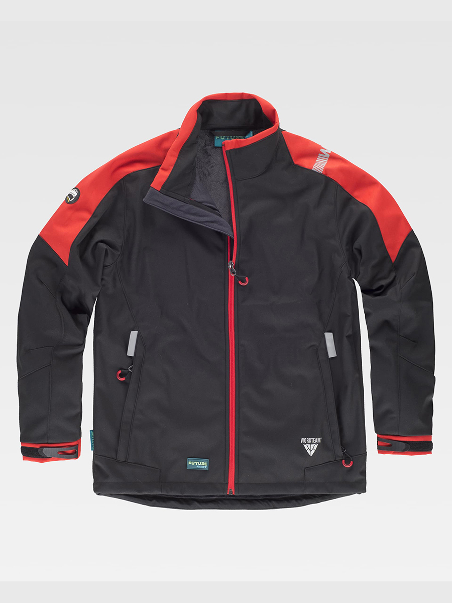 black/red