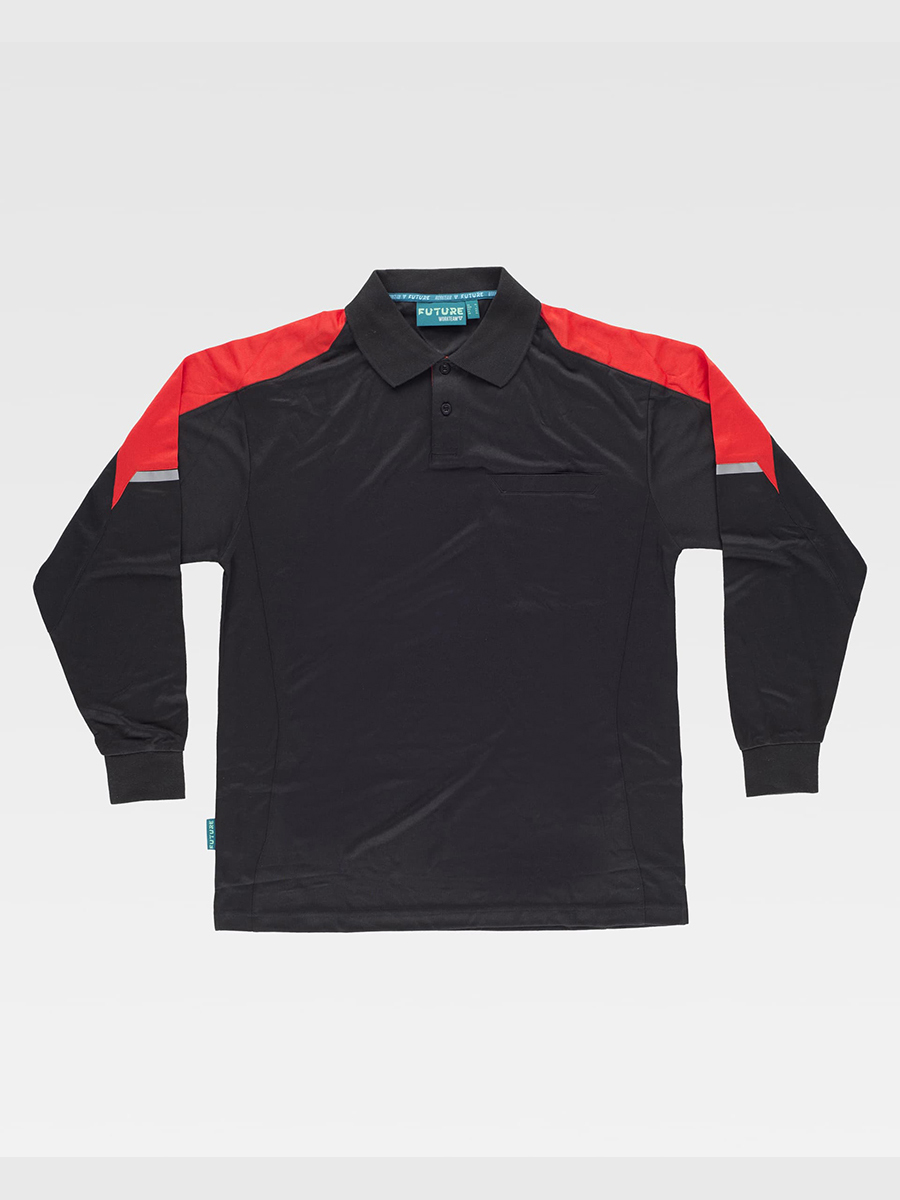 black/red