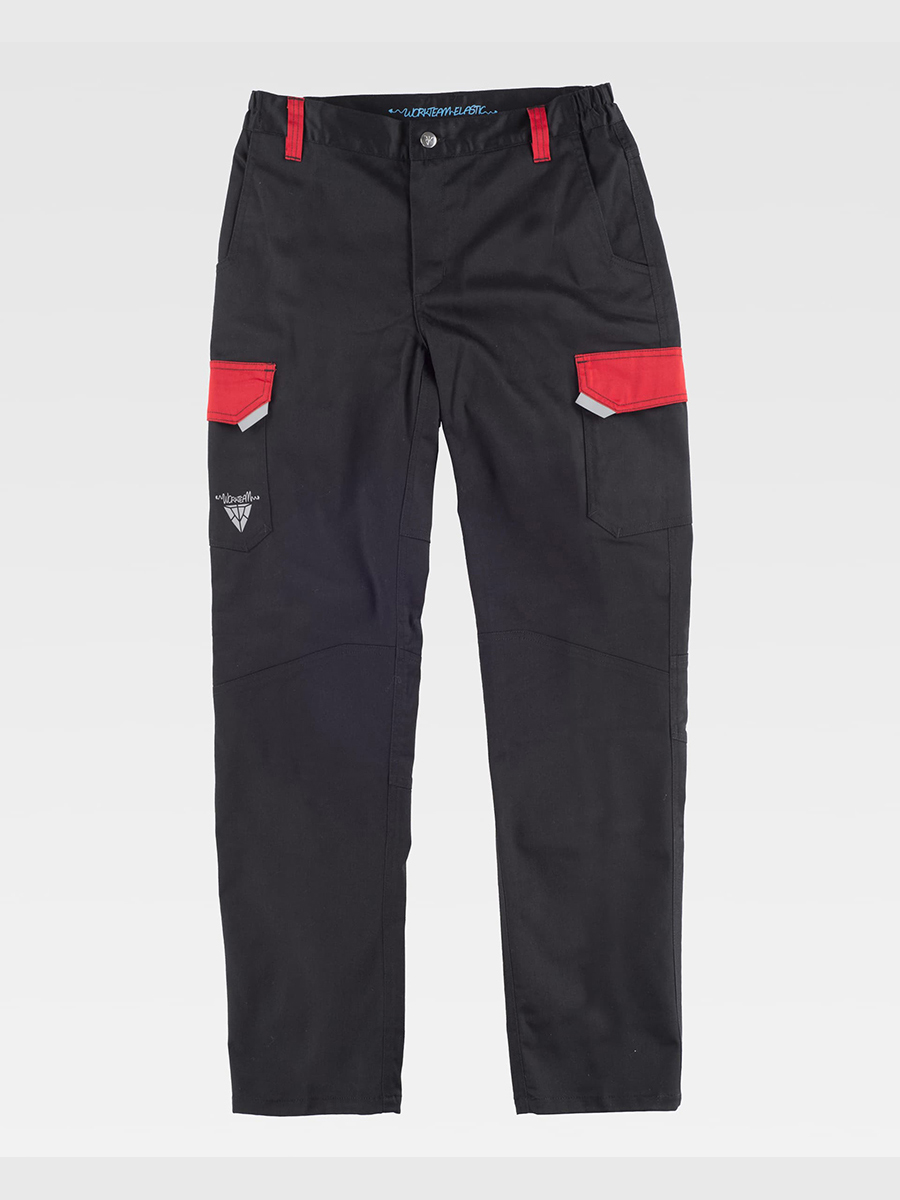 black/red